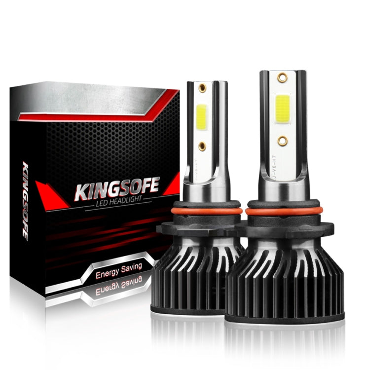 F2 9005 / HB3 / H10 2 PCS DC9-36V / 25W / 6000K / 2500LM IP68 Waterproof Car LED Headlight(Cold White Light)