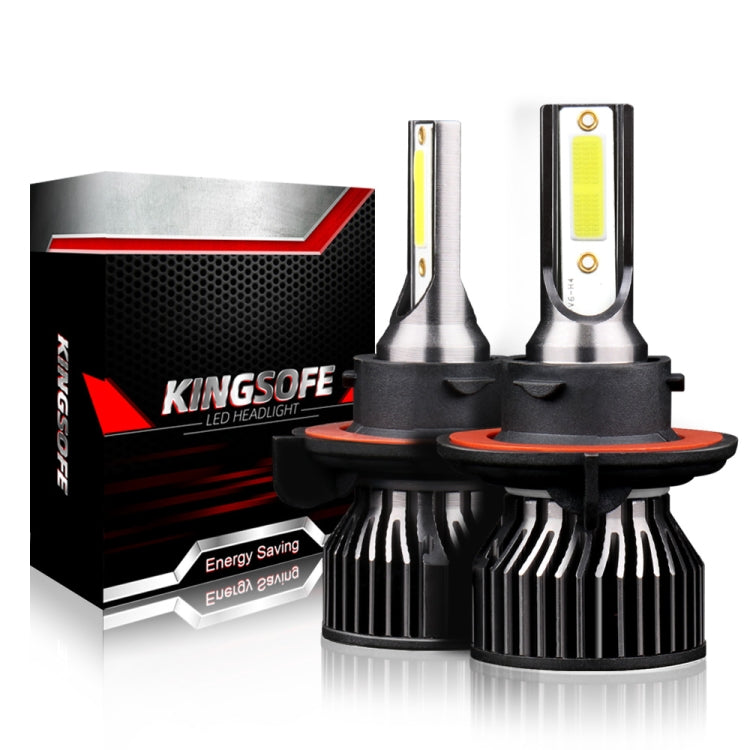 F2 H13 2 PCS DC9-36V / 25W / 6000K / 2500LM IP68 Waterproof Car LED Headlight(Cold White Light)