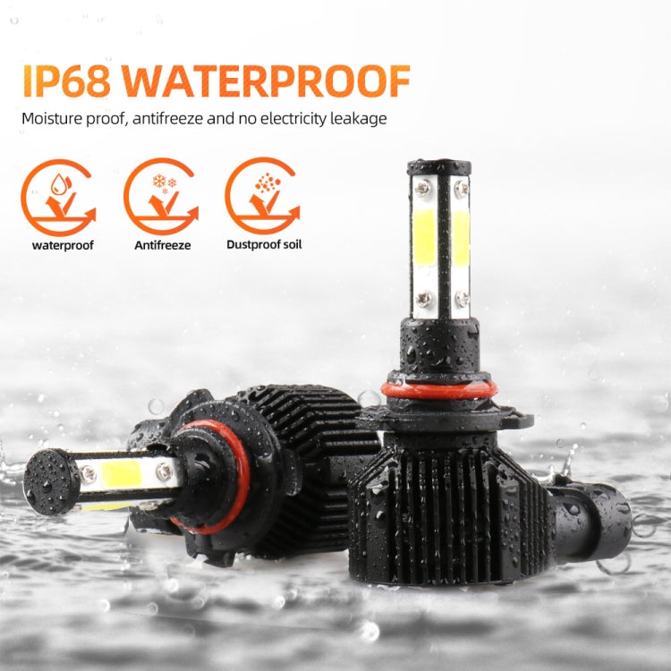 M6 9006 / HB4 2 PCS DC9-36V / 25W / 6000K / 2500LM IP68 Waterproof Car LED Headlight(Cold White Light)