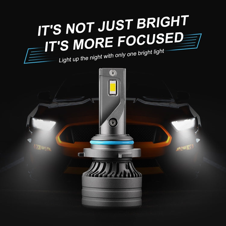 P1 HB4 / 9006 2 PCS DC9-36V / 30W / 6000K / 10000LM IP68 Waterproof Car LED Headlight(Cold White Light)