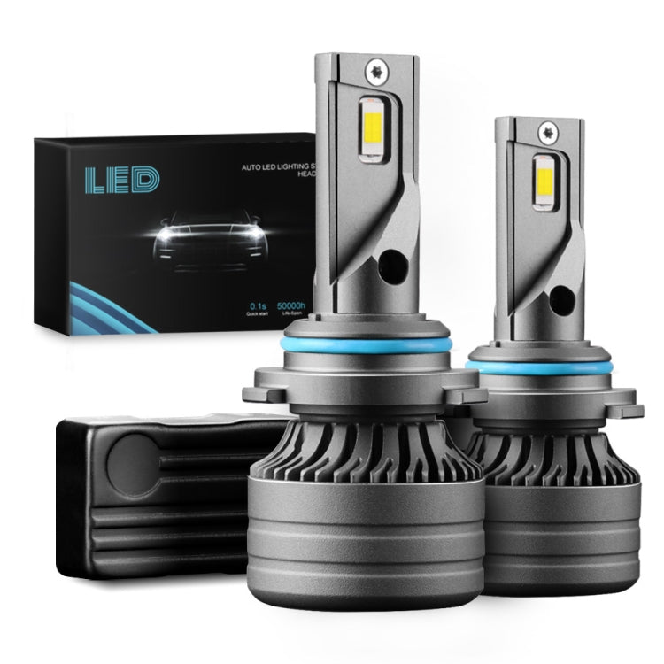 P1 HB4 / 9006 2 PCS DC9-36V / 30W / 6000K / 10000LM IP68 Waterproof Car LED Headlight(Cold White Light)