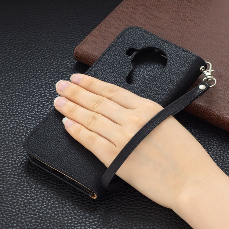 For Nokia 5.4 Litchi Texture Pure Color Horizontal Flip Leather Case with Holder & Card Slots & Wallet & Lanyard