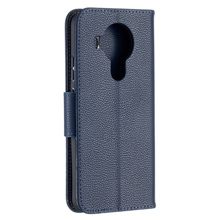 For Nokia 5.4 Litchi Texture Pure Color Horizontal Flip Leather Case with Holder & Card Slots & Wallet & Lanyard