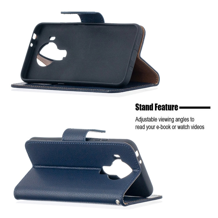 For Nokia 5.4 Litchi Texture Pure Color Horizontal Flip Leather Case with Holder & Card Slots & Wallet & Lanyard