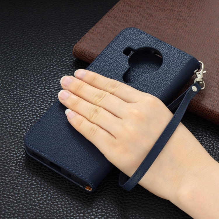 For Nokia 5.4 Litchi Texture Pure Color Horizontal Flip Leather Case with Holder & Card Slots & Wallet & Lanyard
