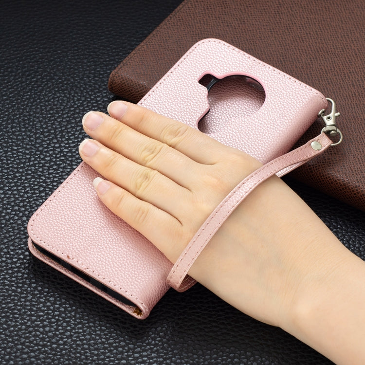 For Nokia 5.4 Litchi Texture Pure Color Horizontal Flip Leather Case with Holder & Card Slots & Wallet & Lanyard