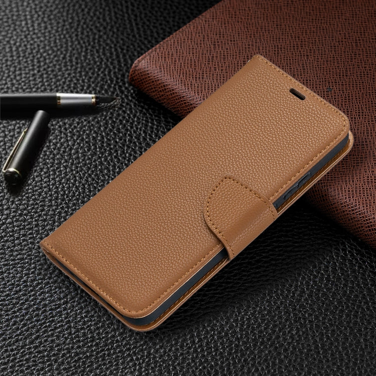 For Nokia 5.4 Litchi Texture Pure Color Horizontal Flip Leather Case with Holder & Card Slots & Wallet & Lanyard