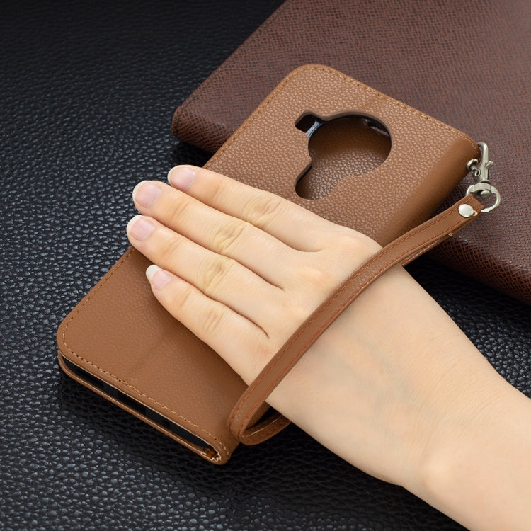 For Nokia 5.4 Litchi Texture Pure Color Horizontal Flip Leather Case with Holder & Card Slots & Wallet & Lanyard