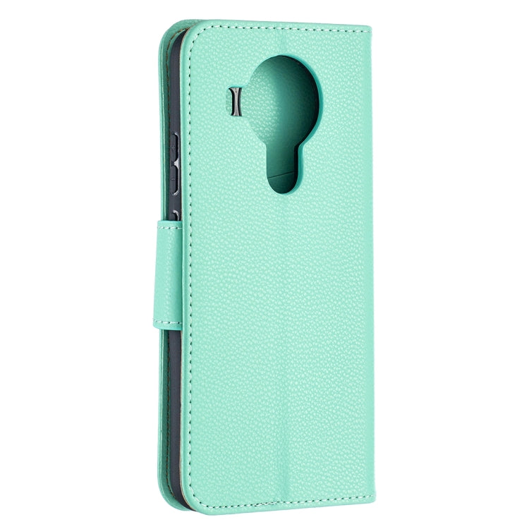For Nokia 5.4 Litchi Texture Pure Color Horizontal Flip Leather Case with Holder & Card Slots & Wallet & Lanyard