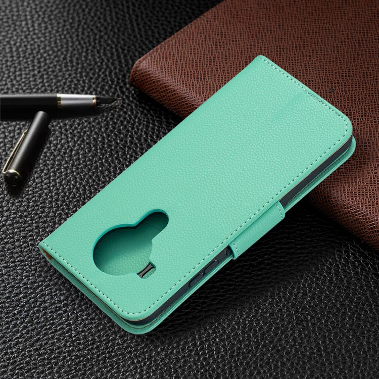 For Nokia 5.4 Litchi Texture Pure Color Horizontal Flip Leather Case with Holder & Card Slots & Wallet & Lanyard