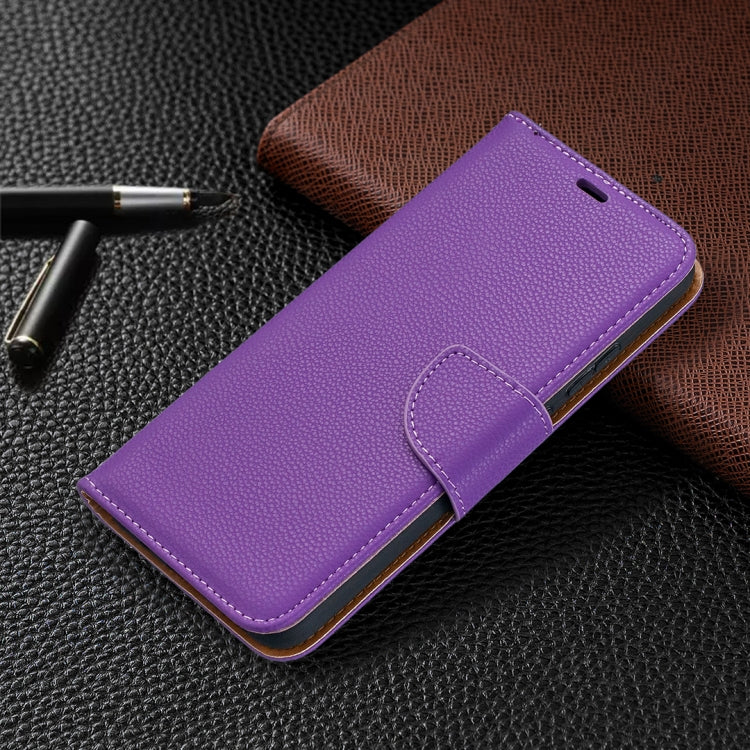 For Nokia 5.4 Litchi Texture Pure Color Horizontal Flip Leather Case with Holder & Card Slots & Wallet & Lanyard