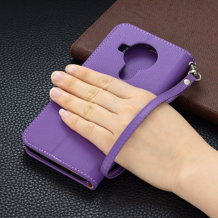 For Nokia 5.4 Litchi Texture Pure Color Horizontal Flip Leather Case with Holder & Card Slots & Wallet & Lanyard