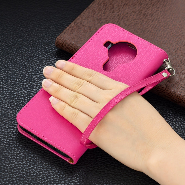 For Nokia 5.4 Litchi Texture Pure Color Horizontal Flip Leather Case with Holder & Card Slots & Wallet & Lanyard