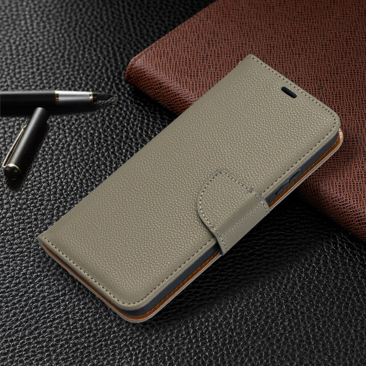 For Nokia 5.4 Litchi Texture Pure Color Horizontal Flip Leather Case with Holder & Card Slots & Wallet & Lanyard