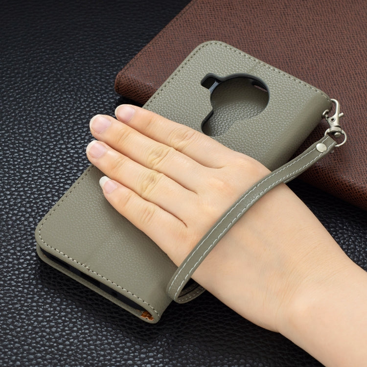 For Nokia 5.4 Litchi Texture Pure Color Horizontal Flip Leather Case with Holder & Card Slots & Wallet & Lanyard