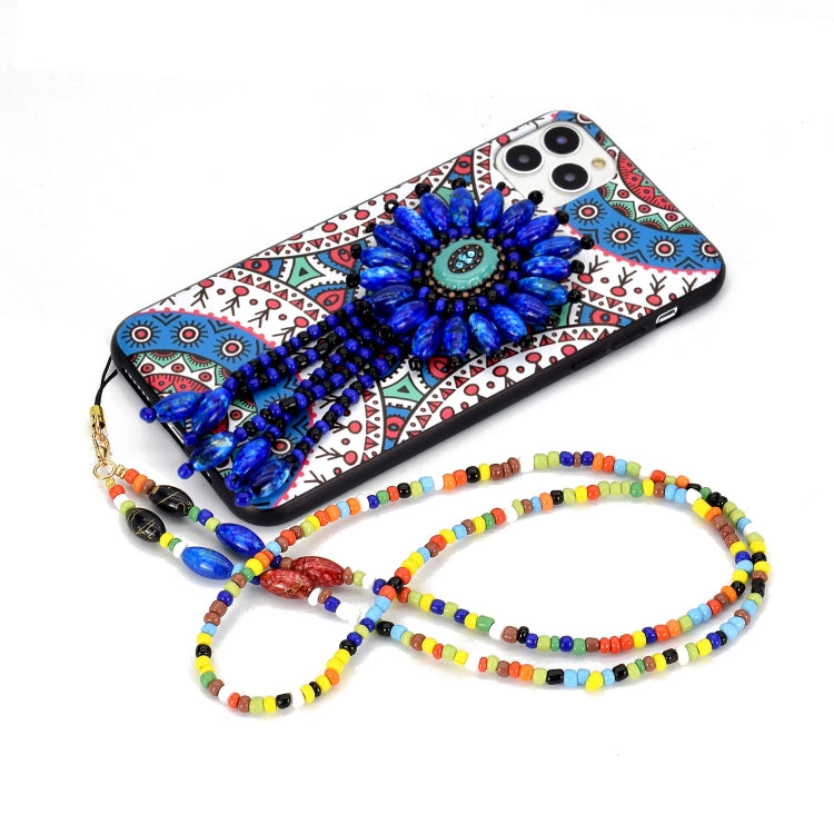 For iPhone 11 Pro Retro Ethnic Style Protective Case