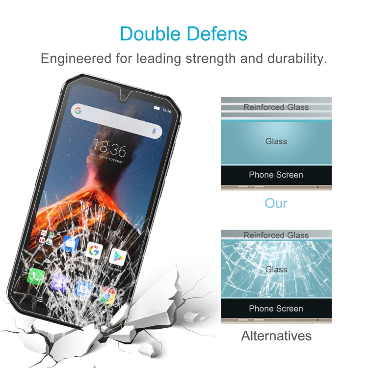 For Blackview BV9900 10 PCS 0.26mm 9H 2.5D Tempered Glass Film
