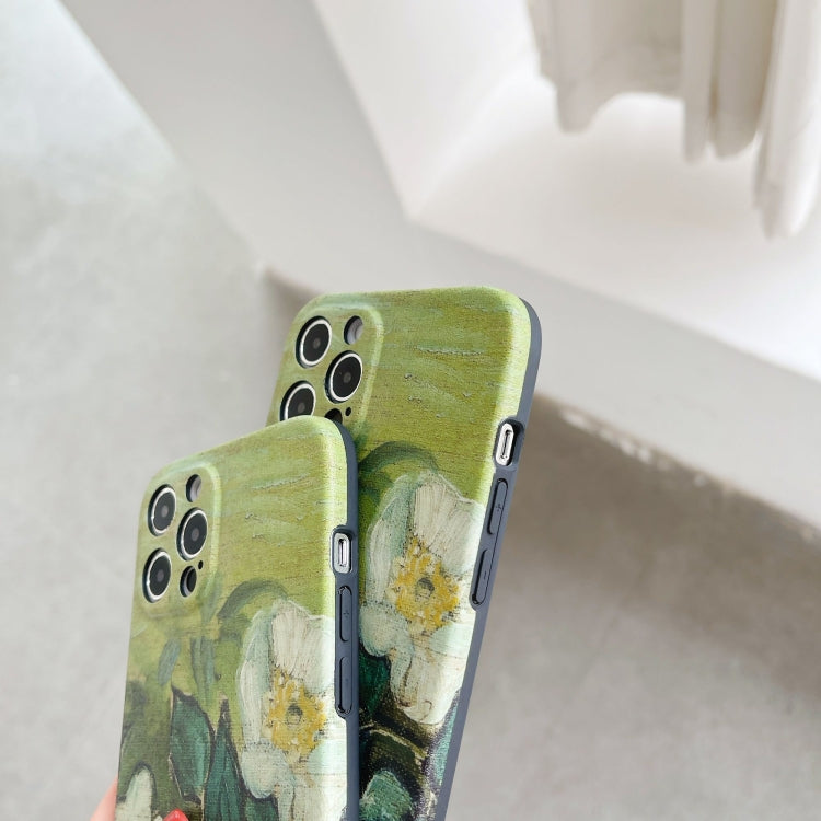 For iPhone 11 Oil Painting Pattern TPU Protective Case