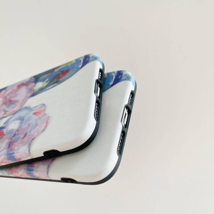 For iPhone 11 Oil Painting Pattern TPU Protective Case