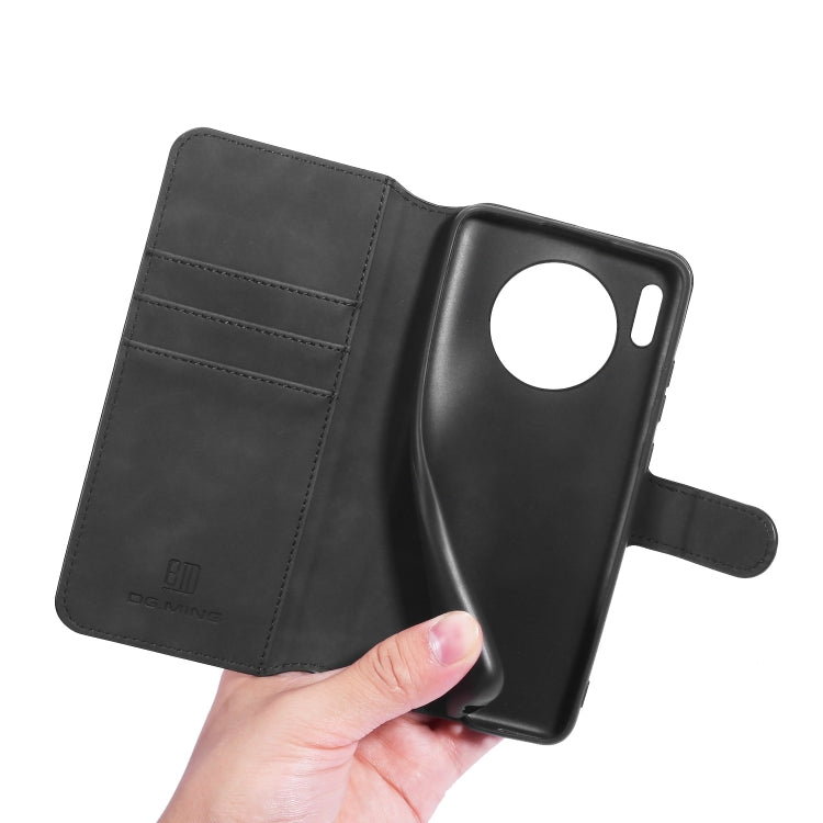 For Huawei Mate 30 DG.MING Retro Oil Side Horizontal Flip Case with Holder & Card Slots & Wallet