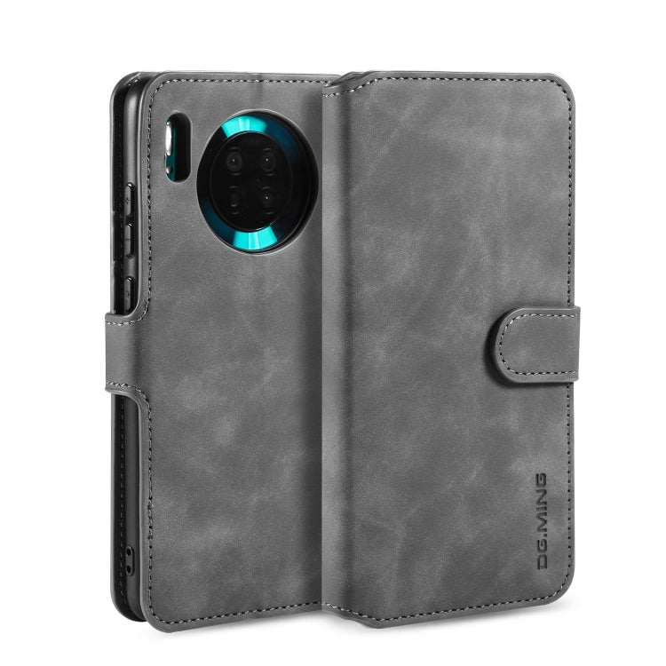 For Huawei Mate 30 DG.MING Retro Oil Side Horizontal Flip Case with Holder & Card Slots & Wallet