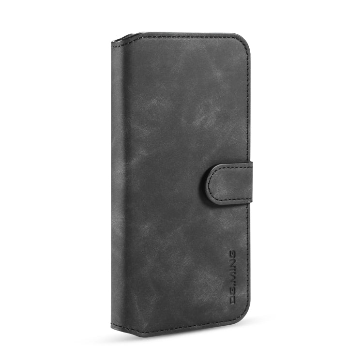 For Xiaomi Redmi Note 8 DG.MING Retro Oil Side Horizontal Flip Case with Holder & Card Slots & Wallet