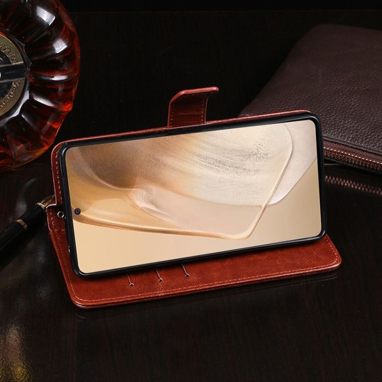 For vivo iQOO Neo5 idewei Crazy Horse Texture Horizontal Flip Leather Case with Holder & Card Slots & Wallet