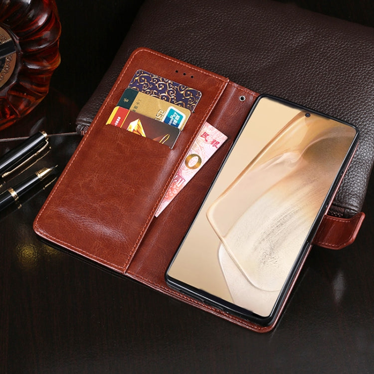 For vivo iQOO Neo5 idewei Crazy Horse Texture Horizontal Flip Leather Case with Holder & Card Slots & Wallet
