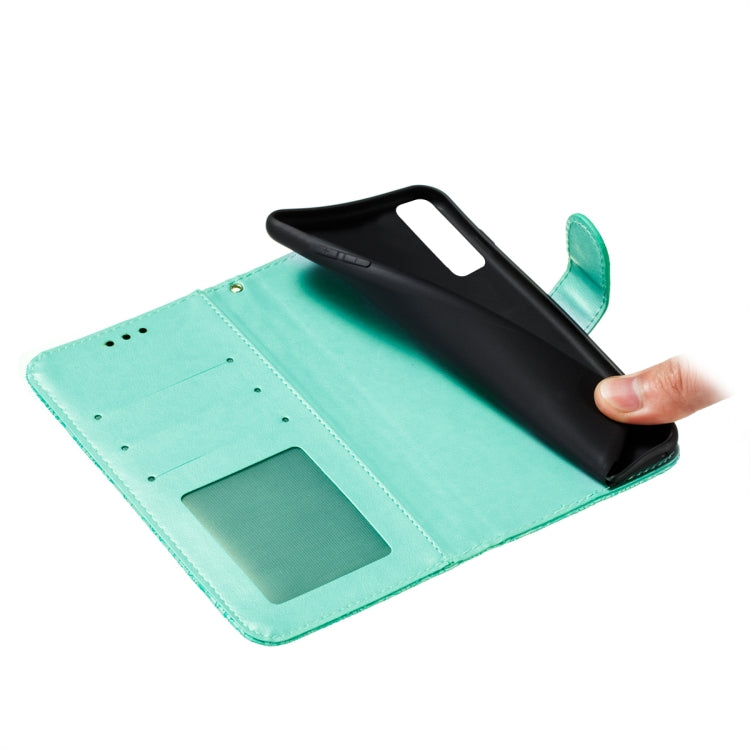 For LG Stylo 7 5G Lace Flower Embossing Pattern Horizontal Flip Leather Case with Holder & Card Slots & Wallet & Photo Frame