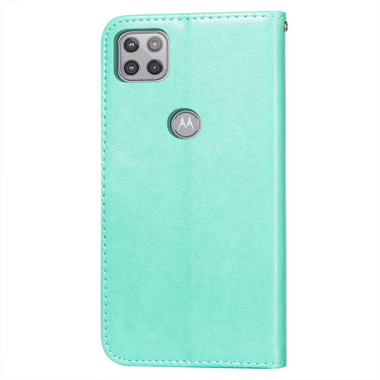 For Motorola Moto G 5G Flower Vine Embossing Pattern Horizontal Flip Leather Case with Card Slot & Holder & Wallet & Lanyard