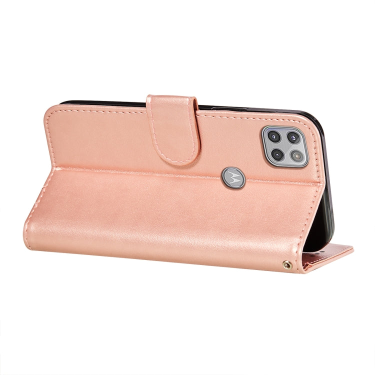 For Motorola Moto G 5G Flower Vine Embossing Pattern Horizontal Flip Leather Case with Card Slot & Holder & Wallet & Lanyard