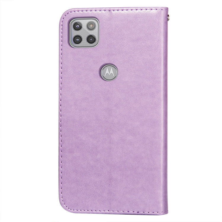 For Motorola Moto G 5G Flower Vine Embossing Pattern Horizontal Flip Leather Case with Card Slot & Holder & Wallet & Lanyard