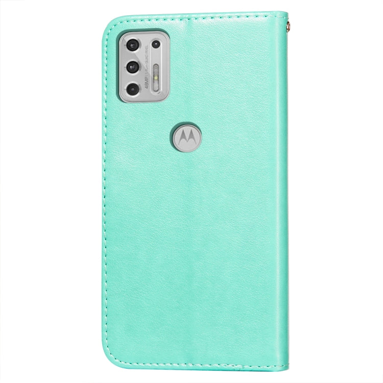 For Motorola Moto G Stylus (2021) Flower Vine Embossing Pattern Horizontal Flip Leather Case with Card Slot & Holder & Wallet & Lanyard