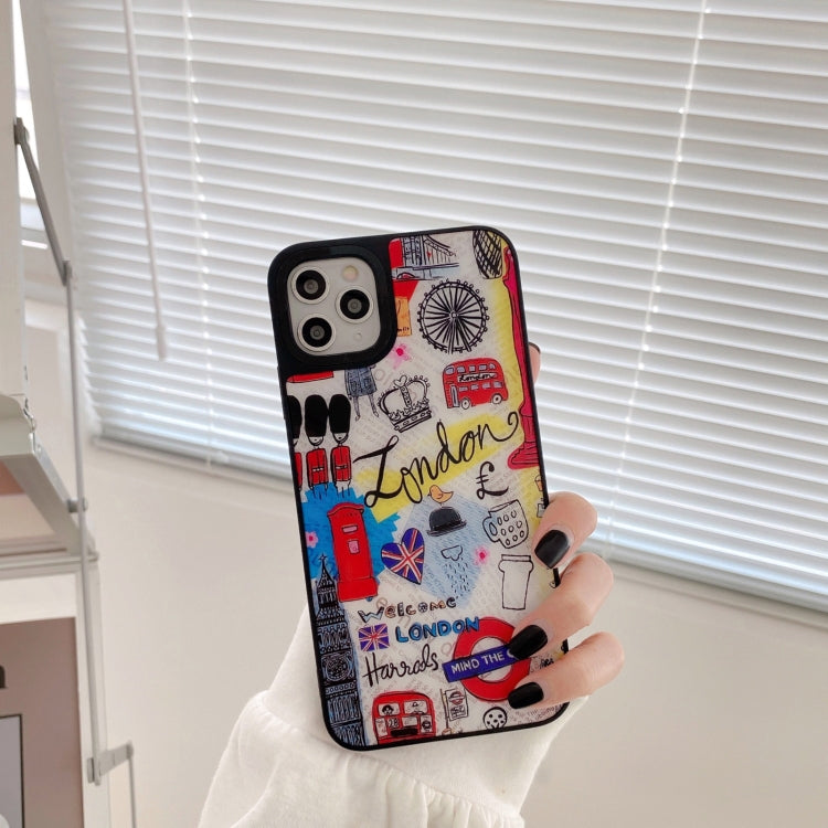 For iPhone 11 Mirror Series Pattern Protective Case