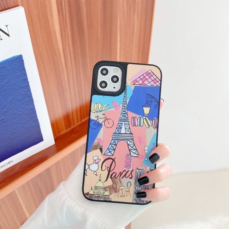 For iPhone 11 Mirror Series Pattern Protective Case