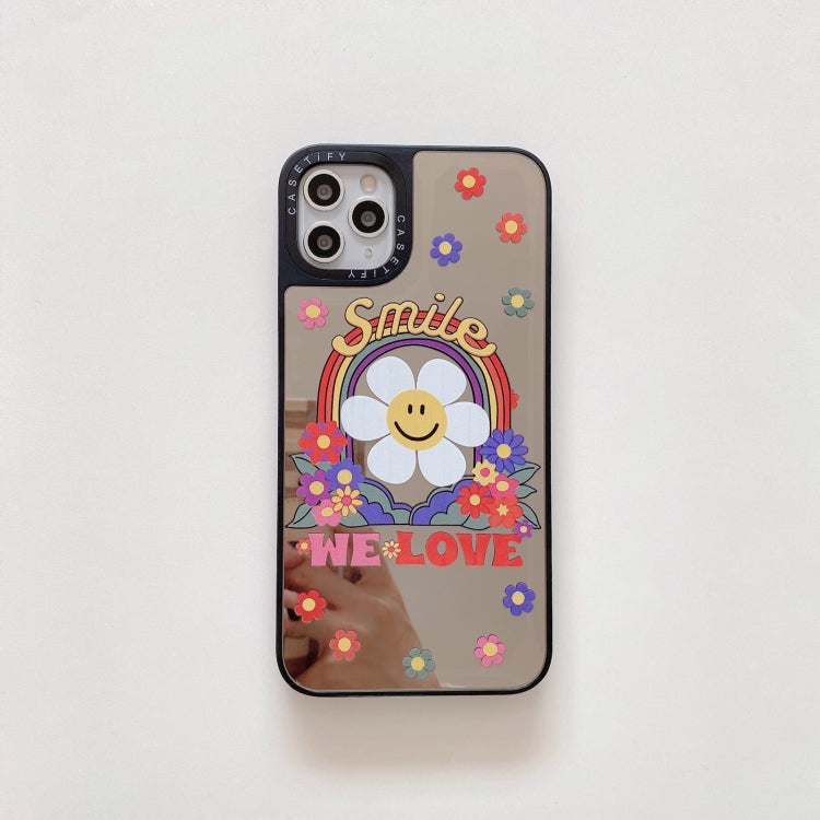 For iPhone 11 Pro Mirror Series Pattern Protective Case