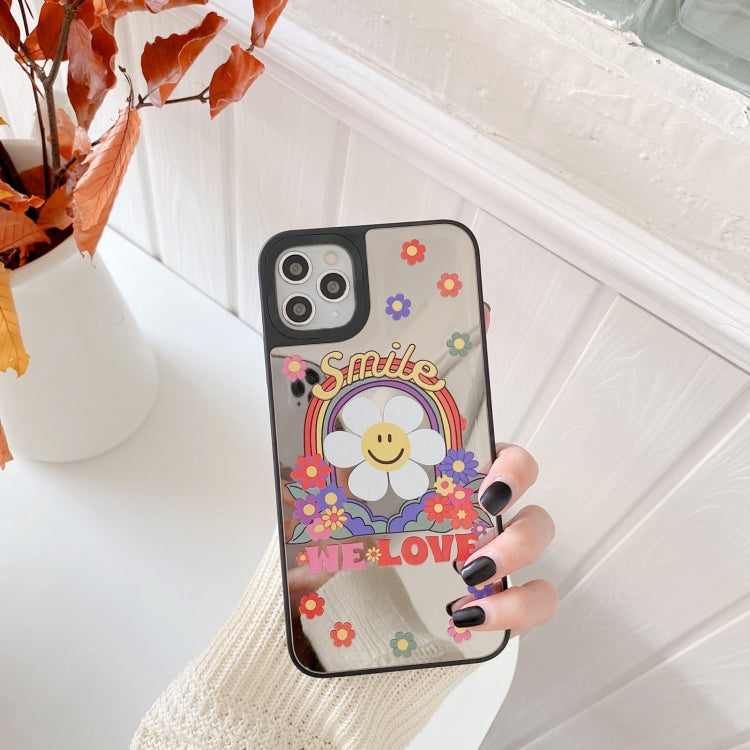 For iPhone 12 Pro Max Mirror Series Pattern Protective Case