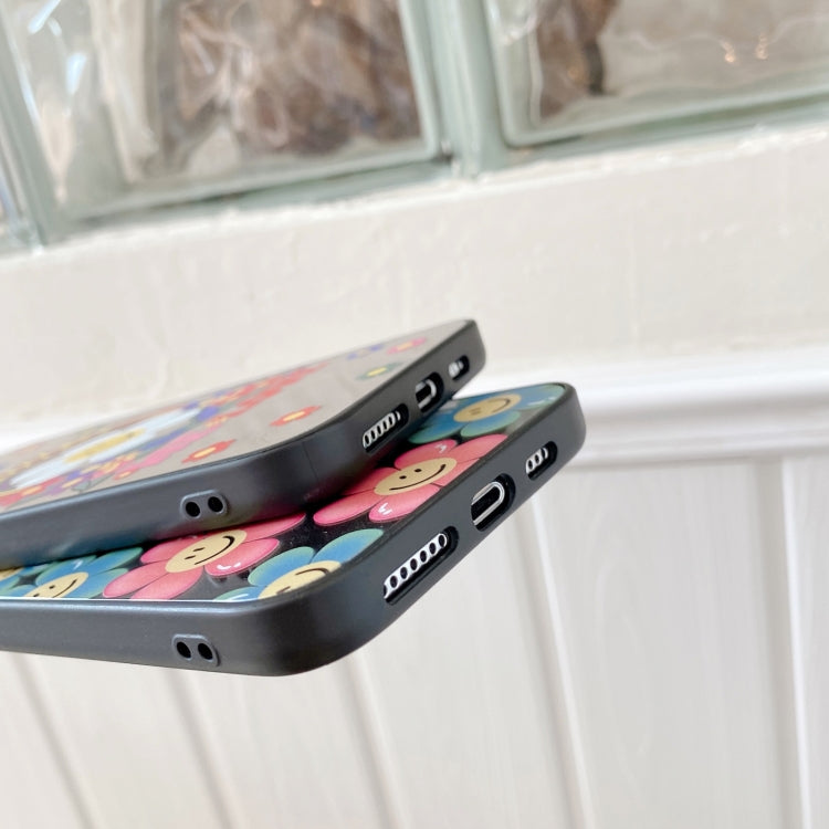 For iPhone 12 Pro Max Mirror Series Pattern Protective Case