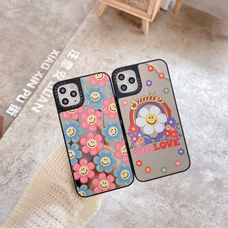 For iPhone 12 Pro Max Mirror Series Pattern Protective Case