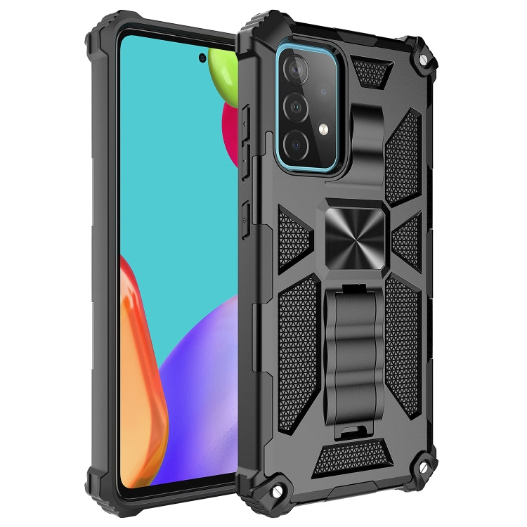 For Samsung Galaxy A72 5G / 4G Shockproof TPU + PC Magnetic Protective Case with Holder