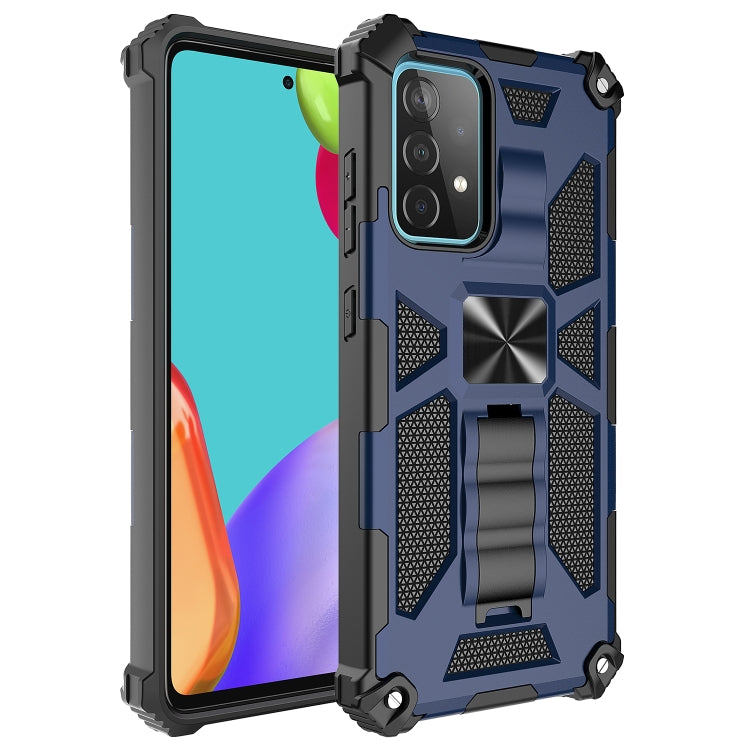 For Samsung Galaxy A72 5G / 4G Shockproof TPU + PC Magnetic Protective Case with Holder