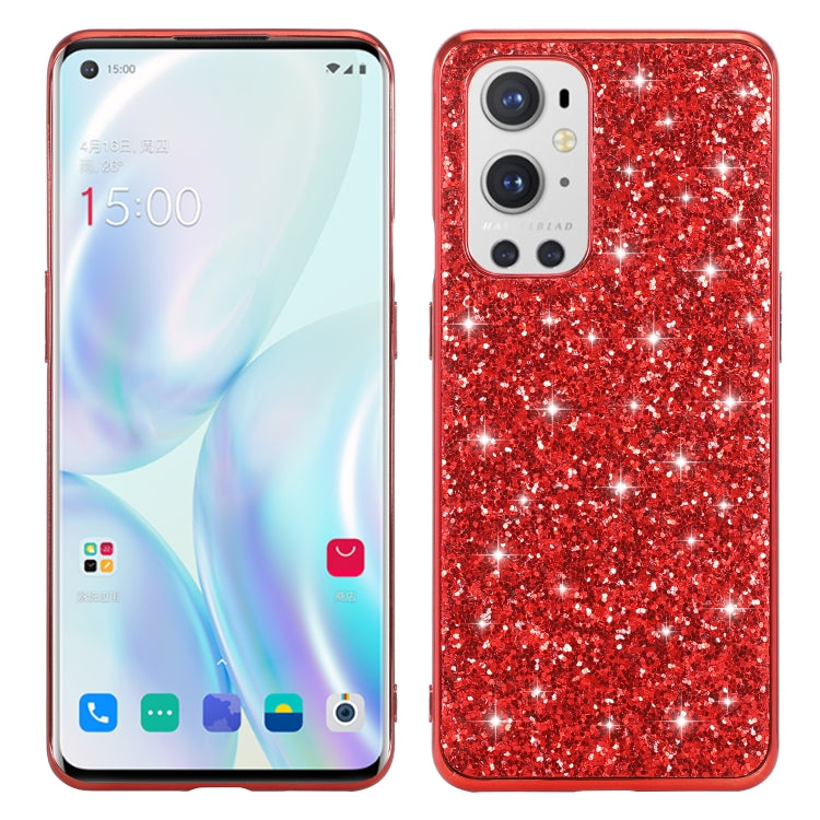 For OnePlus 9 Pro Glitter Powder Shockproof TPU Protective Case