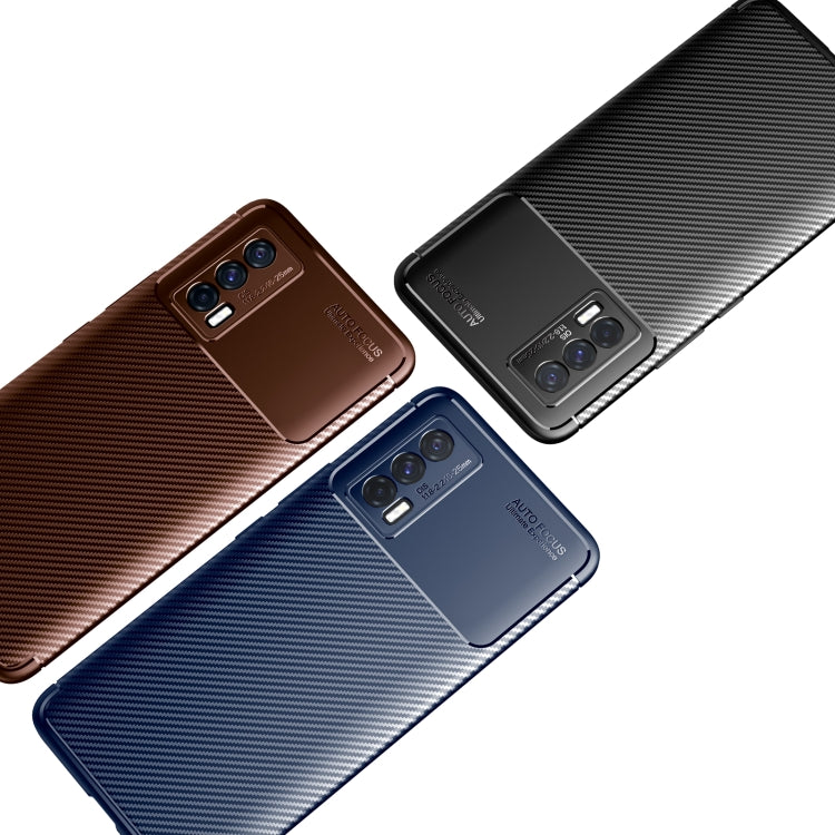 For vivo iQOO Neo5 Carbon Fiber Texture Shockproof TPU Case