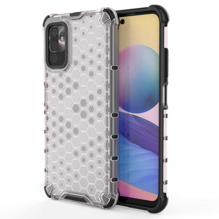 For Xiaomi Redmi Note 10 5G Shockproof Honeycomb PC + TPU Case