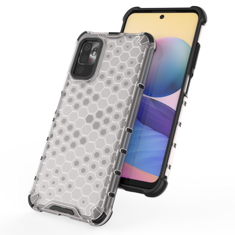 For Xiaomi Redmi Note 10 5G Shockproof Honeycomb PC + TPU Case