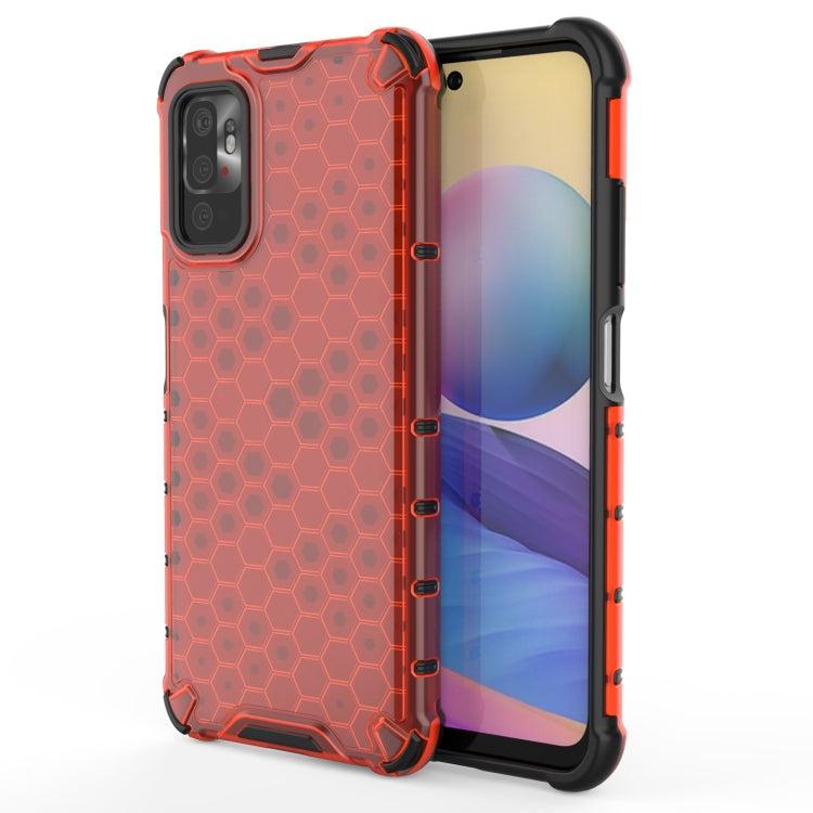 For Xiaomi Redmi Note 10 5G Shockproof Honeycomb PC + TPU Case