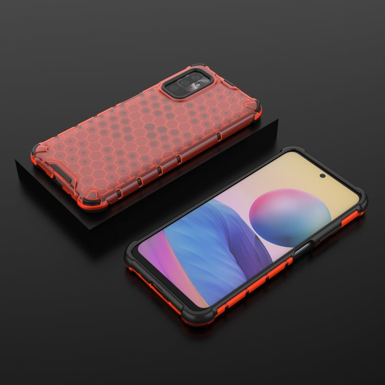 For Xiaomi Redmi Note 10 5G Shockproof Honeycomb PC + TPU Case