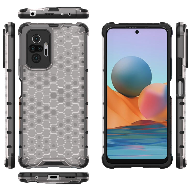 For Xiaomi Redmi Note 10 Pro Shockproof Honeycomb PC + TPU Case