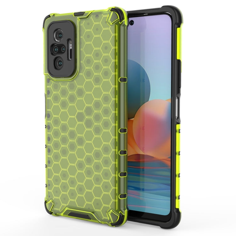 For Xiaomi Redmi Note 10 Pro Shockproof Honeycomb PC + TPU Case