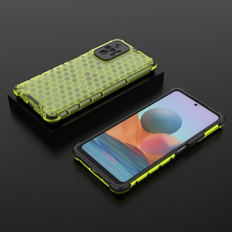 For Xiaomi Redmi Note 10 Pro Shockproof Honeycomb PC + TPU Case